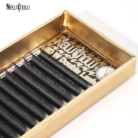 NEWSHOW eyelash extensions NEWHOW false eyelashes 6DW Double Lashes 6-leaf grass NEWSHOW eyelash extensions NEWHOW false eyelashes 6DW Double Lashes 6-leaf grass